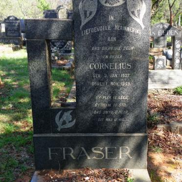 FRASER Cornelius 1937-1959