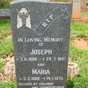 FRANCOIS Joseph 1886-1947 &amp; Maria 1888-1975
