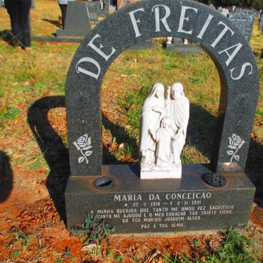 FREITAS Maria Da Conceicao, de 1916-1991