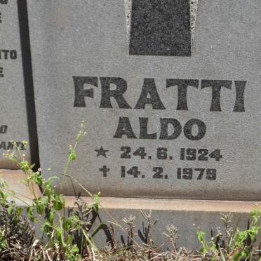 FRATTI Aldo 1924-1979