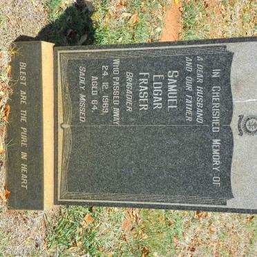 FRASER Samuel Edgar -1969