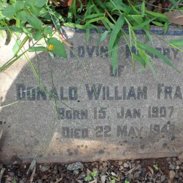 FRASER Donald William 1907-1949