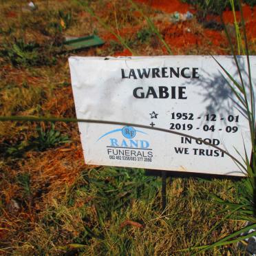 GABIE Lawrence 1952-2019