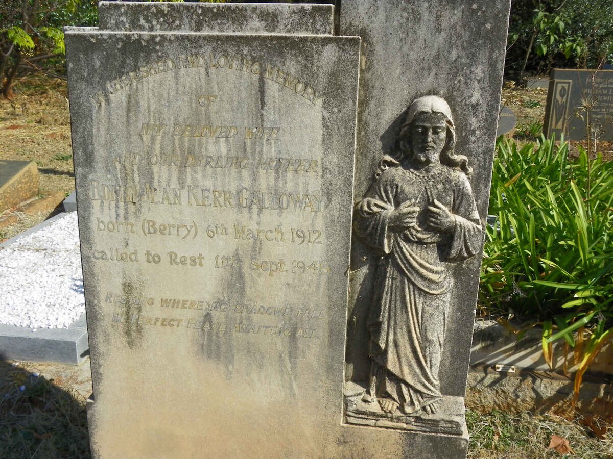GALLOWAY Edith Jean Kerr nee BERRY 1912-1946