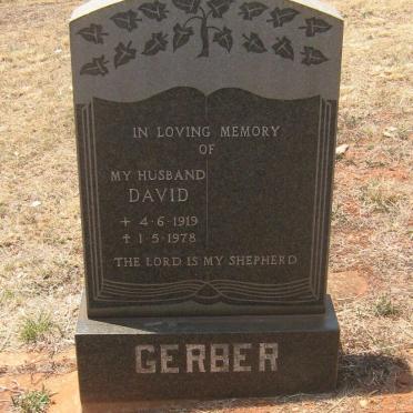 GERBER David 1919-1978