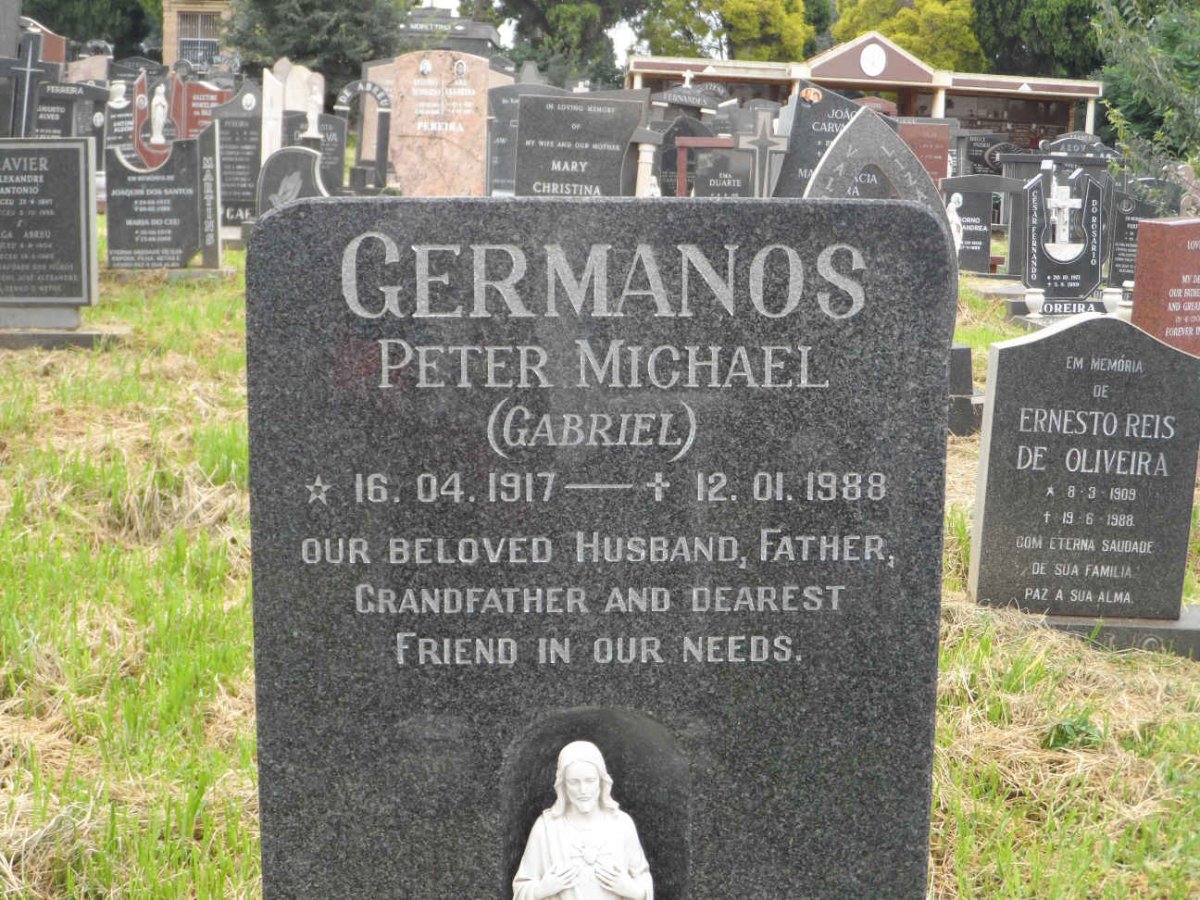 GERMANOS Peter Michael 1917-1988