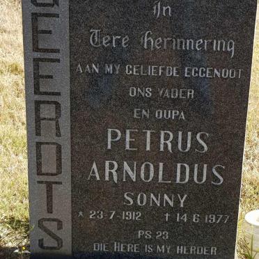 GEERDTS Petrus Arnoldus 1912-1977