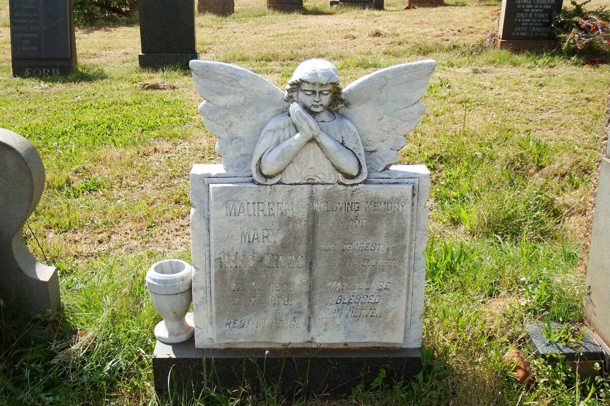 GIBBS Maureen Mary, REES 1935-1978