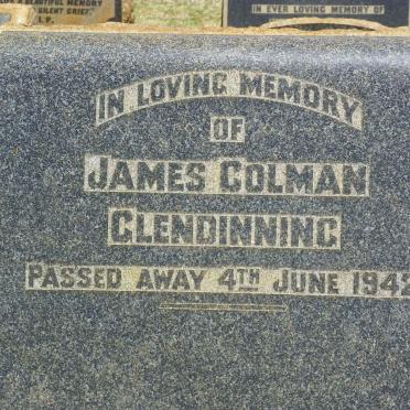 GLENDINNING James Colman -1942