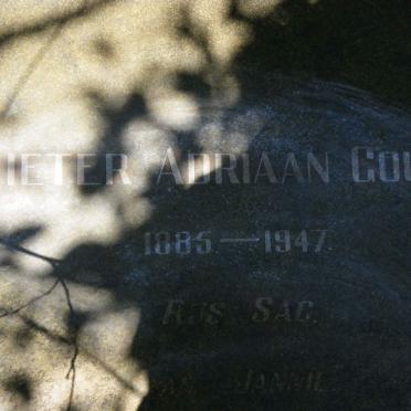 GOUWS Pieter Adriaan 1885-1947