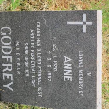 GODFREY Anne 1920-1987