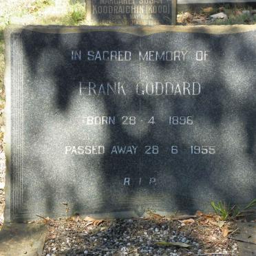 GODDARD Frank 1896-1955