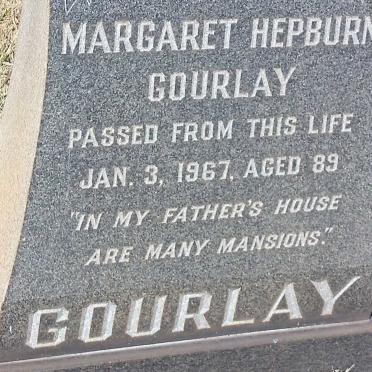 GOURLAY Margaret Hepburn -1967