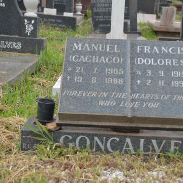 GONCALVES Manuel 1905-1988 &amp; Francis 1915-1998