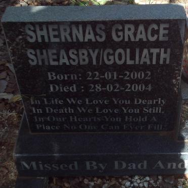 GOLIATH Shernas Grace Sheasby 2002-2004