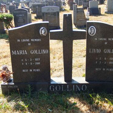 GOLLINO Livio 1924-1996 &amp; Maria 1927-2010