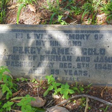 GOLD Percy James -1945