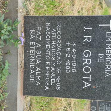 GROTA J.R. 1916-1986
