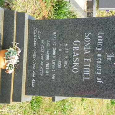 GRASKO Sonia Ethel 1957-1996