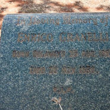 GRANELLI Enrico 1899-1958