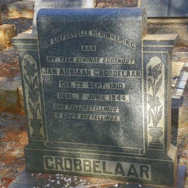 GROBBELAAR Jan Adriaan 1910-1944