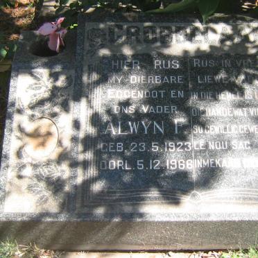 GROBBELAAR Alwyn F. 1923-1966