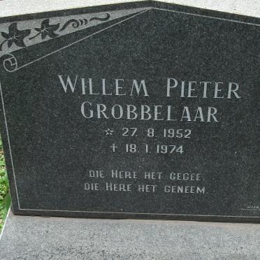 GROBBELAAR Willem Pieter 1952-1974