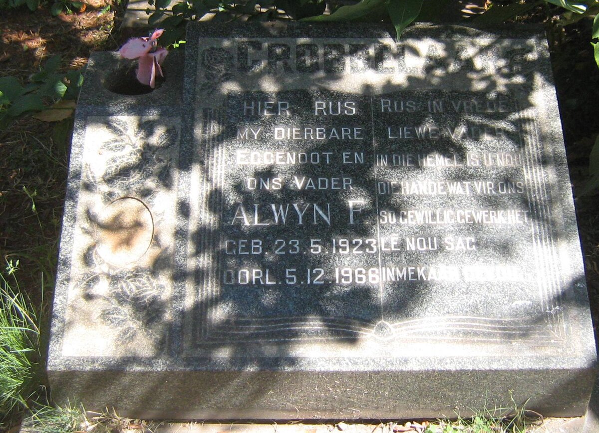 GROBBELAAR Alwyn F. 1923-1966