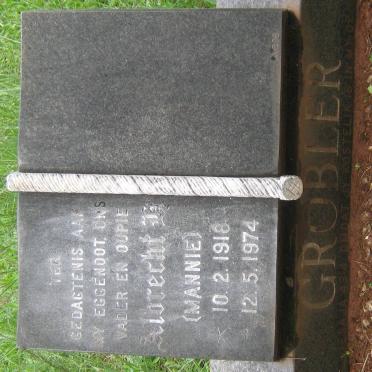 GROBLER Albrecht L. 1918-1974