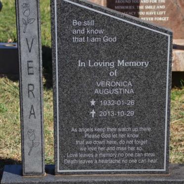 GROENEWALD Veronica Augustina 1932-2013