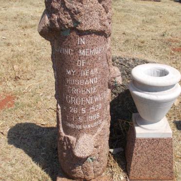 GROENEWALD J. 1920-1966