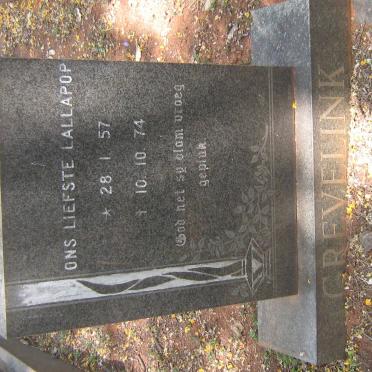 GREVELINK Lallapop 1957-1974