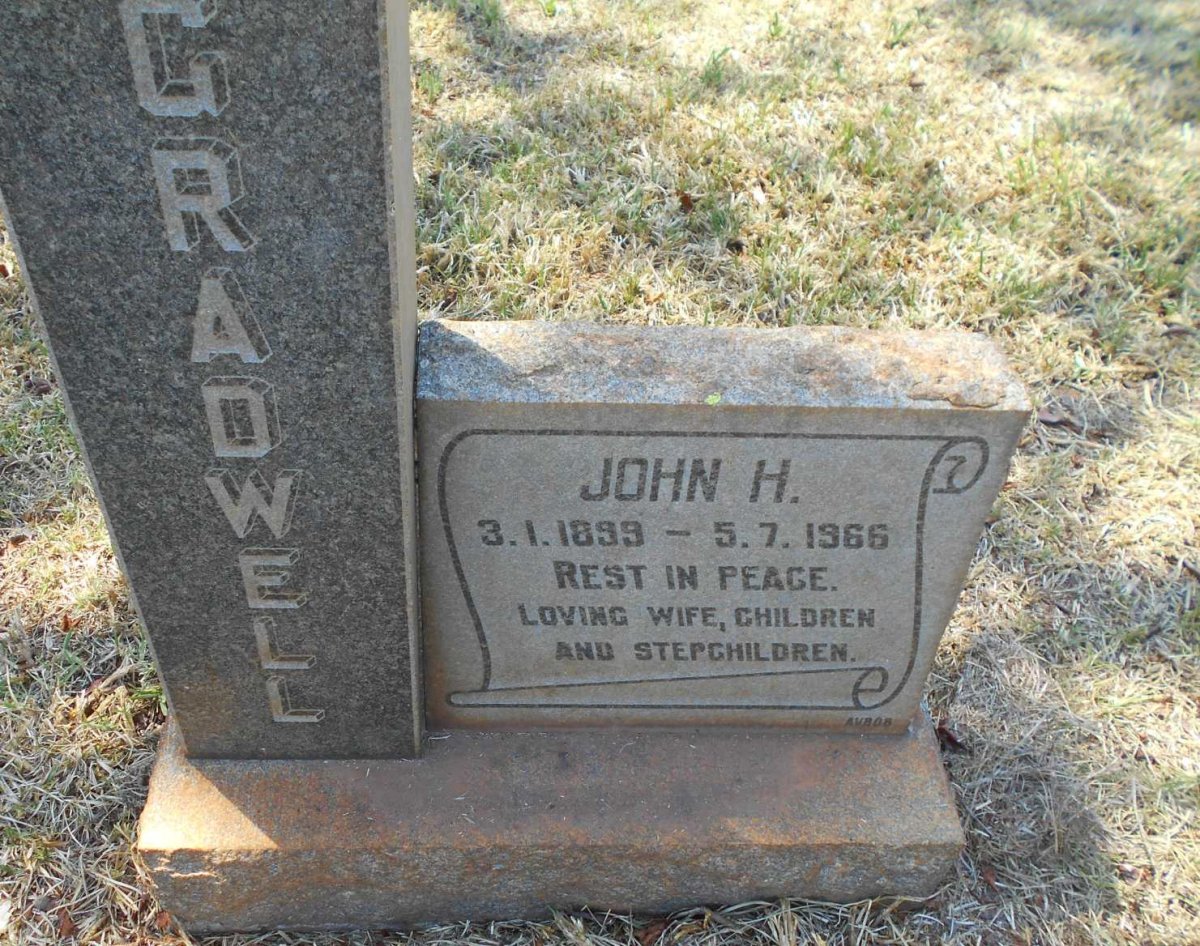 GRADWELL John H. 1899-1966