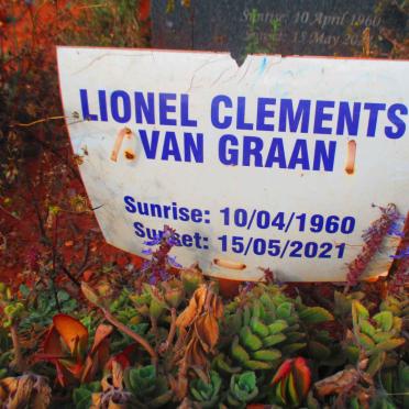 GRAAN Lionel Clements, van 1960-2021