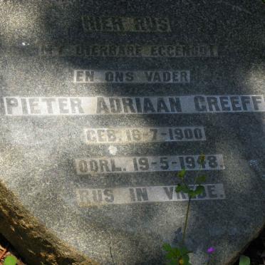 GREEFF Pieter Adriaan 1900-1948 &amp; Hilda Magdalena 1904-1974