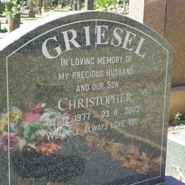 GRIESEL Christopher 1977-2003