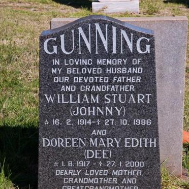 GUNNING William Stuart 1914-1986 &amp; Doreen Mary Edith 1917-2000