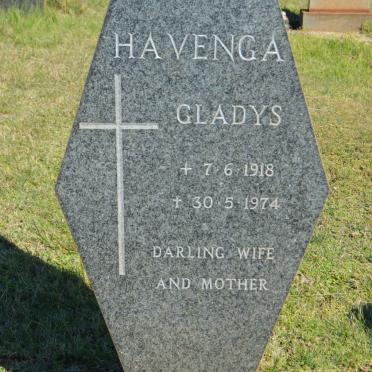 HAVENGA Gladys 1918-1974