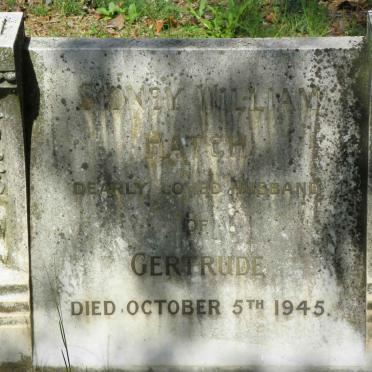 HATCH Sidney William -1945