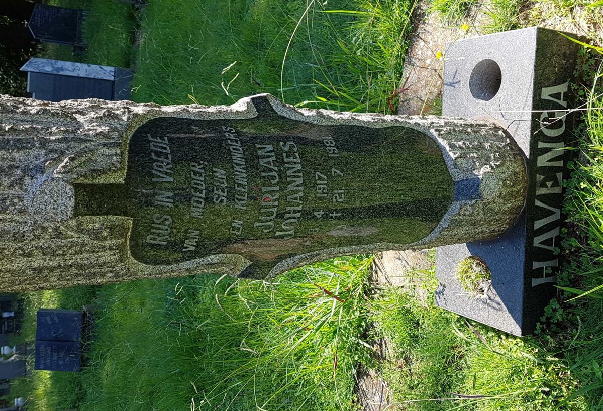 HAVENGA Jurijan Johannes 1917-1981