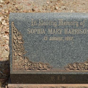 HARRISON Sophia Mary -1957