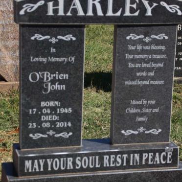 HARLEY O'Brien John 1945-2014