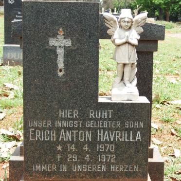 HAVRILLA Erich Anton 1970-1972