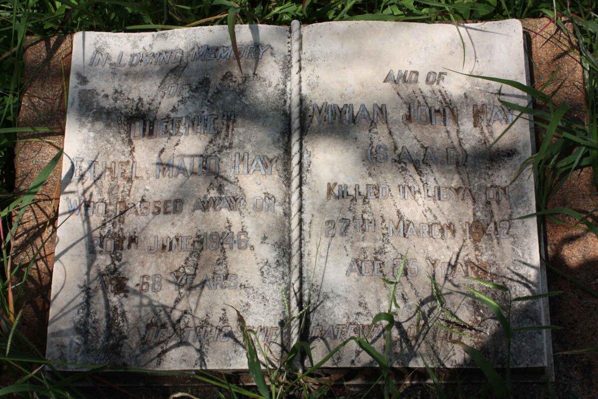 HAY Ethel Maud -1946 :: HAY Vivian John -1942