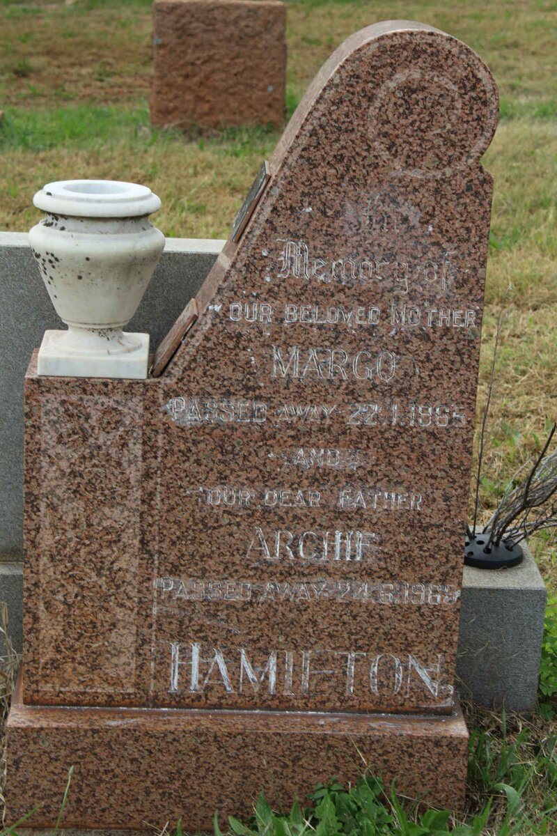 HAMILTON Archie -1965 &amp; Margo -1965