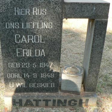 HATTINGH Carol Erilda 1947-1949