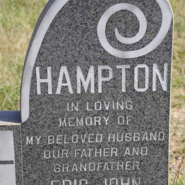 HAMPTON Eric John 1938-1989