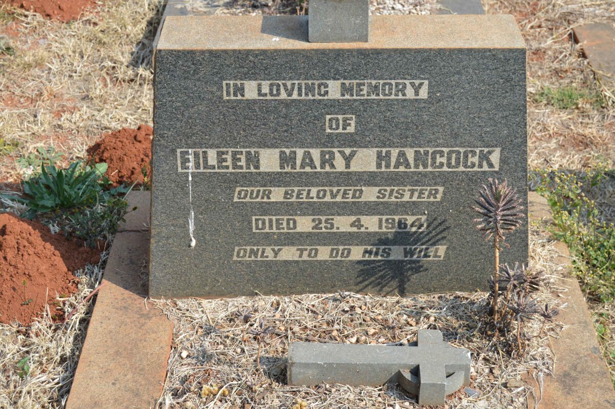 HANCOCK Eileen Mary -1964