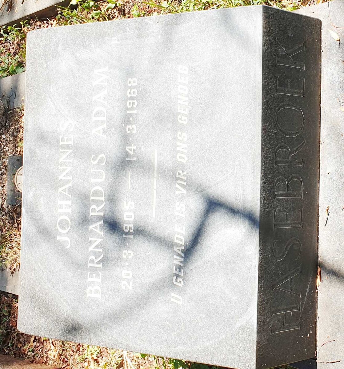 HASEBROEK Johannes Bernardus Adam 1905-1968