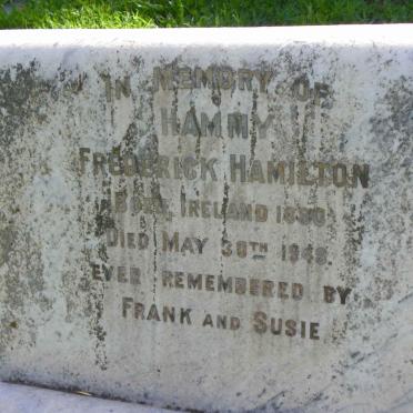 HAMILTON Frederick 1880-1943